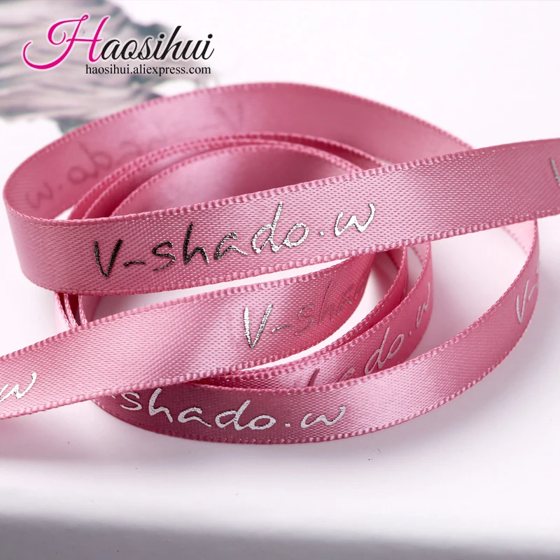 2''(51mm) Wholesale Custom Printed Satin Ribbon and Personalized Ribbons for Party 100 yards/lot