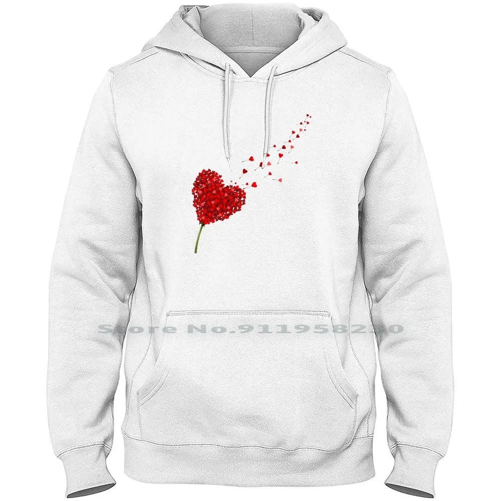 

Love Design Men Women Hoodie Pullover Sweater 6XL Big Size Cotton Design Sign Love Ines Desi Day Love