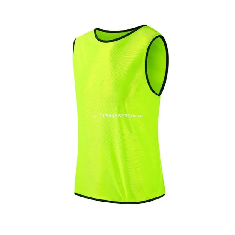 Sleeveless Soccer Training Team Vest Football Jerseys Sports Shirts Adults Breathable For Men Women Basketball Grouping Dropship