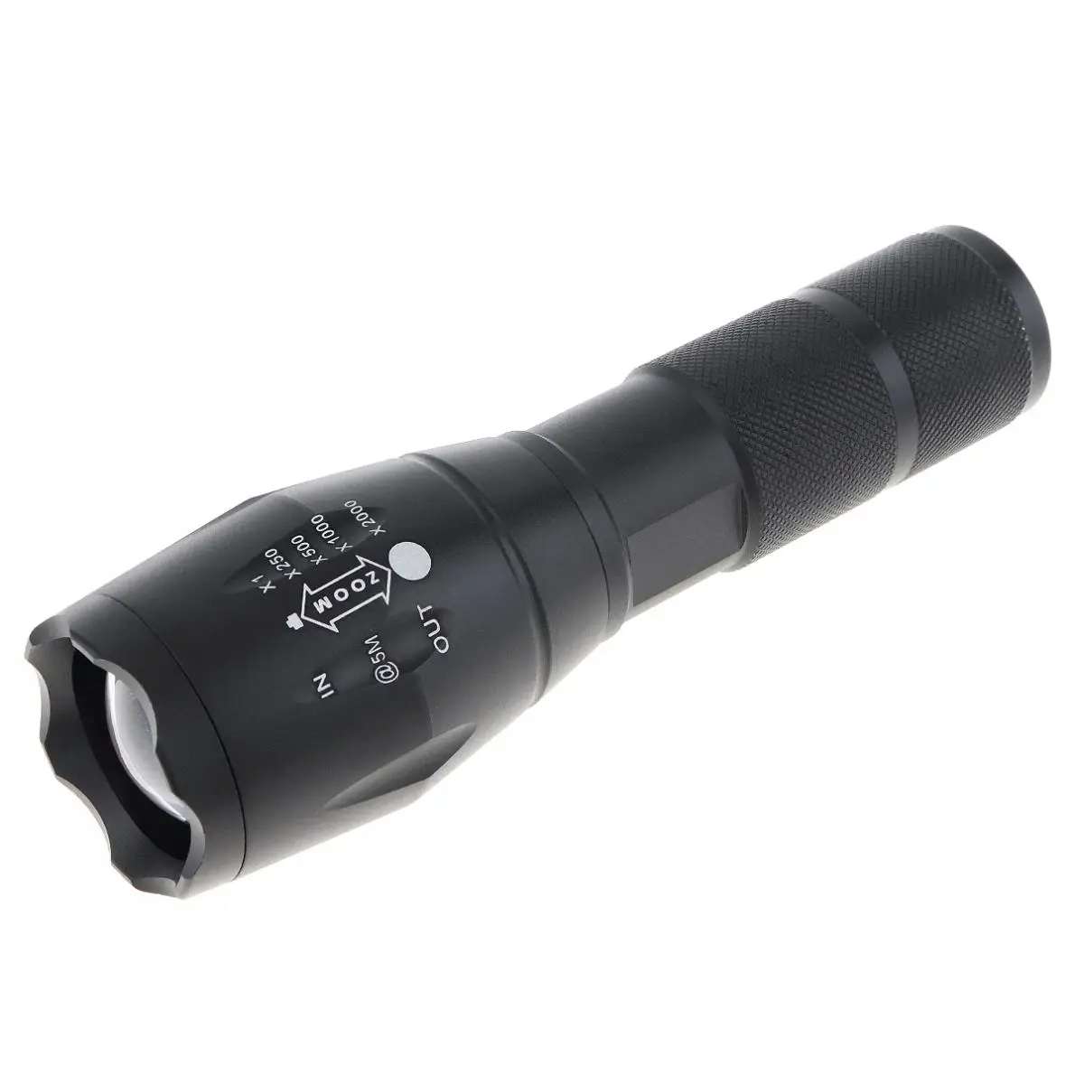 IR Hunting Flashlight Zoomable Focus 850nm LED Infrared Radiation IR Night Vision Torch Use 18650 / AAA Battery