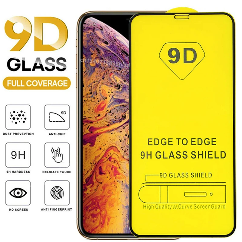 Tempered Glass For iPhone 12 11 Pro Max Mini Screen Protector iphone12 iphone11 Pro 11pro 12pro X XS Max SE 2020 6 S 6S 7 8 Plus