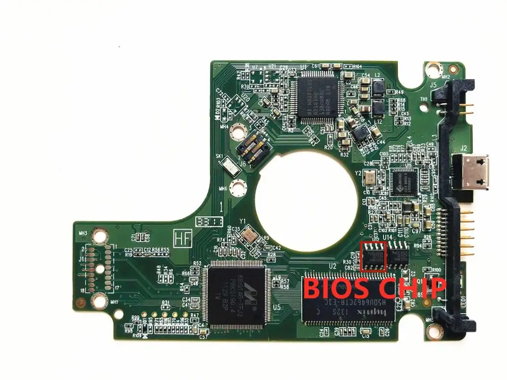 Hard drive circuit board HDD PCB For 2060-771817-001 REV A 771817-401 WD5000BMVM Data Recovery