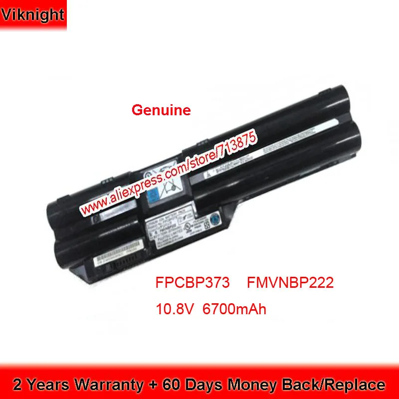 

Genuine 10.8V 6700mAh FMVNBP222 FPCBP373 Battery for Fujitsu Lifebook T732 T734 T902 T901