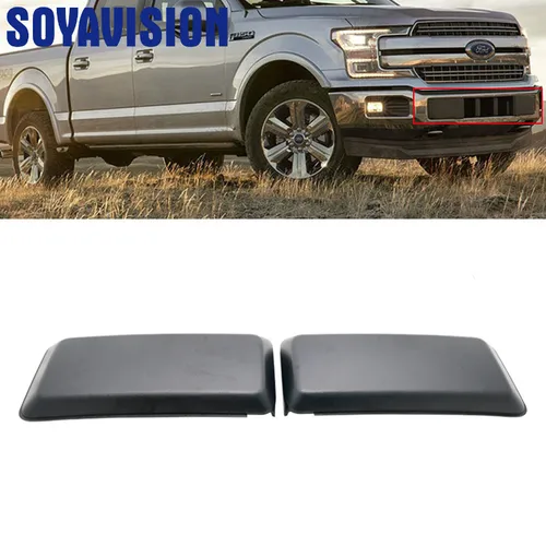 Imagen 2 del producto Piezas de coche, gancho de parachoques delantero, soporte de montaje de placa de matrícula para Ford F-150 2018 2019 2020+, accesorio para automóvil