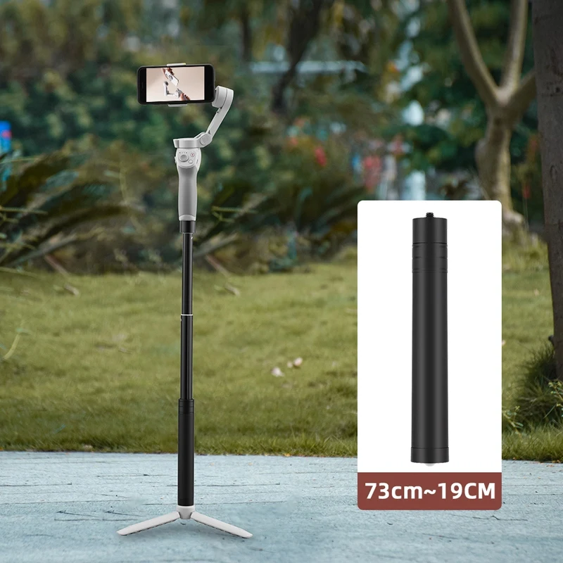 Untuk DJI OM 4/ OSMO First 3/2 Tripod Tiang Ekstensi Selfie Stick Rod untuk OSMO Saku/Insta360 Satu X Aksesoris