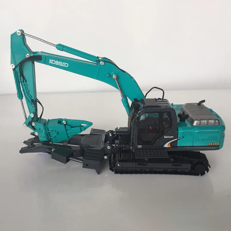 

Diecast 1:43 Scale KOBELCO SK200 Multifunctional Car Disintegration Machine Engineering Machinery Model Collection Souvenir