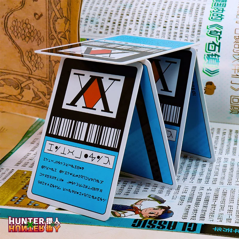 Brdwn HUNTERxHUNTER GON FREECSS Killua Zoldyck Kurapika Cosplay Hunter License Card Card image 3