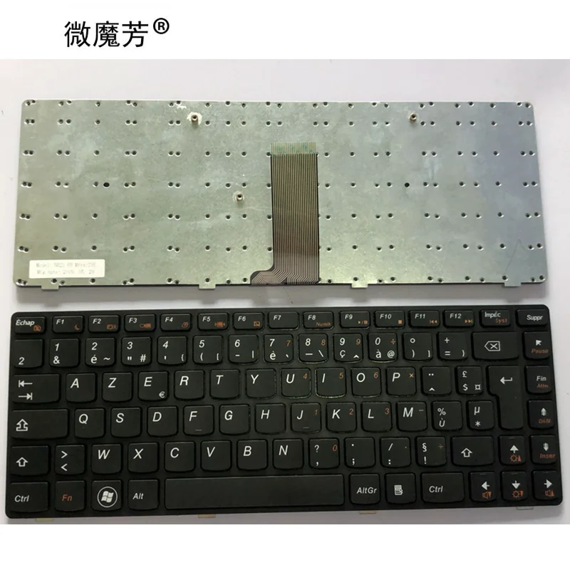 

FR French Laptop keyboard for LENOVO G480 G480A G485 G485A Z380 Z480 Z485 G490AT G490 B480 B485 G405 black