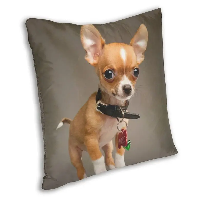 Chihuahua Dog Pillow Case Decoration Animal Pattern Cushions Throw Pillow for Sofa Double-sided Printing