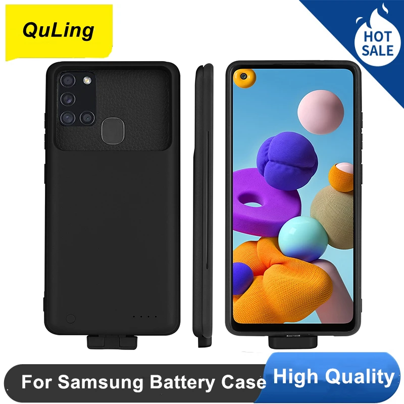 10000Mah Battery Charger Case For Samsung Galaxy A21S M31 A51 5G A71 A31 S20 FE Plus A20 A30 A50 A50S M40 A32 4G A31 A60 Note 8