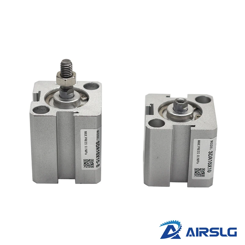 Afr Air Pneumatikzylinder doppeltwirkender Kompaktzylinder SDA40X15 SDA40X25-B SDA40X30SB SDA40X50-B SDA40X75 SDA40X100SB – Detail 15