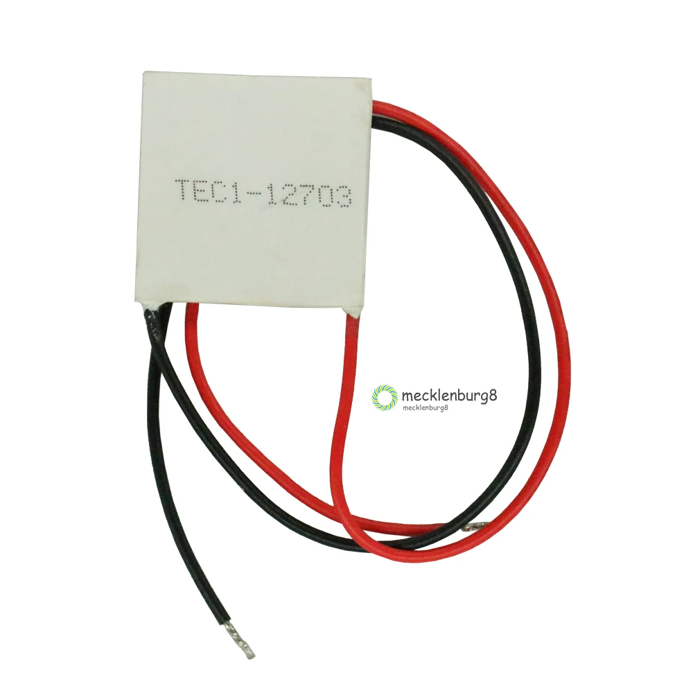 TEC1-12703 TEC1 12703 AC / DC 12 V TEC Thermoelectric Peltier Cooler 30 *30 m Peltier Elemente cooling module P / N: plate