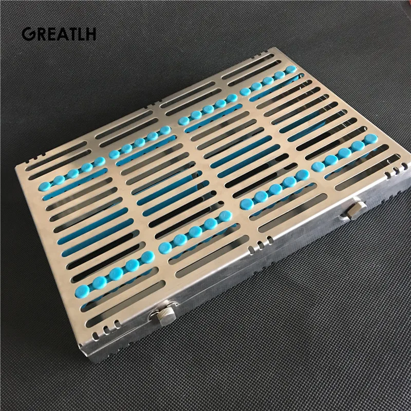 

Dental Instrument Cassette - for 20 Instruments sterilization case tray dental supplies