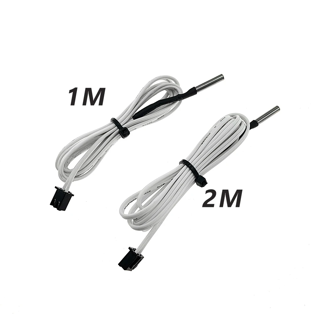 3D Printer Parts 1M/2M HT-NTC100K Thermistor Temperature Sensor for Aluminum Block High Temperature Filament 350 Degrees