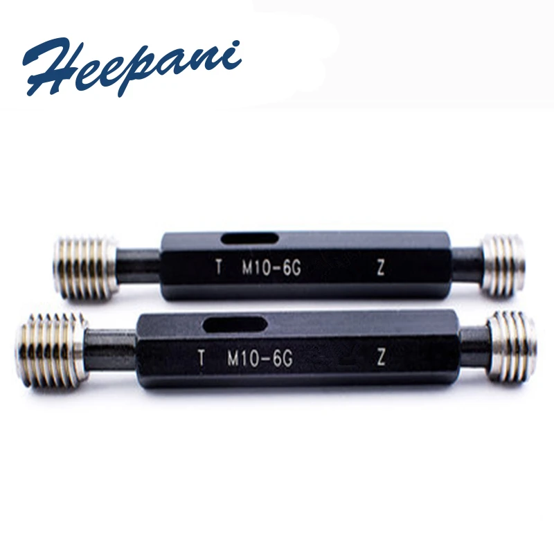 Thread plug gauge 6G high precision M2 - M20 / M12X1.5 / M16X1.5 6G inner go-no go fixed gauges