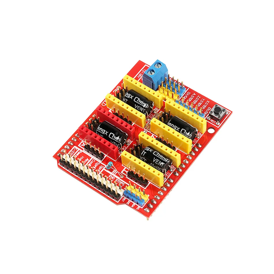1 pc v3 gravador escudo expanion placa impressora 3d cnc para arduino cnc escudo v3/v4