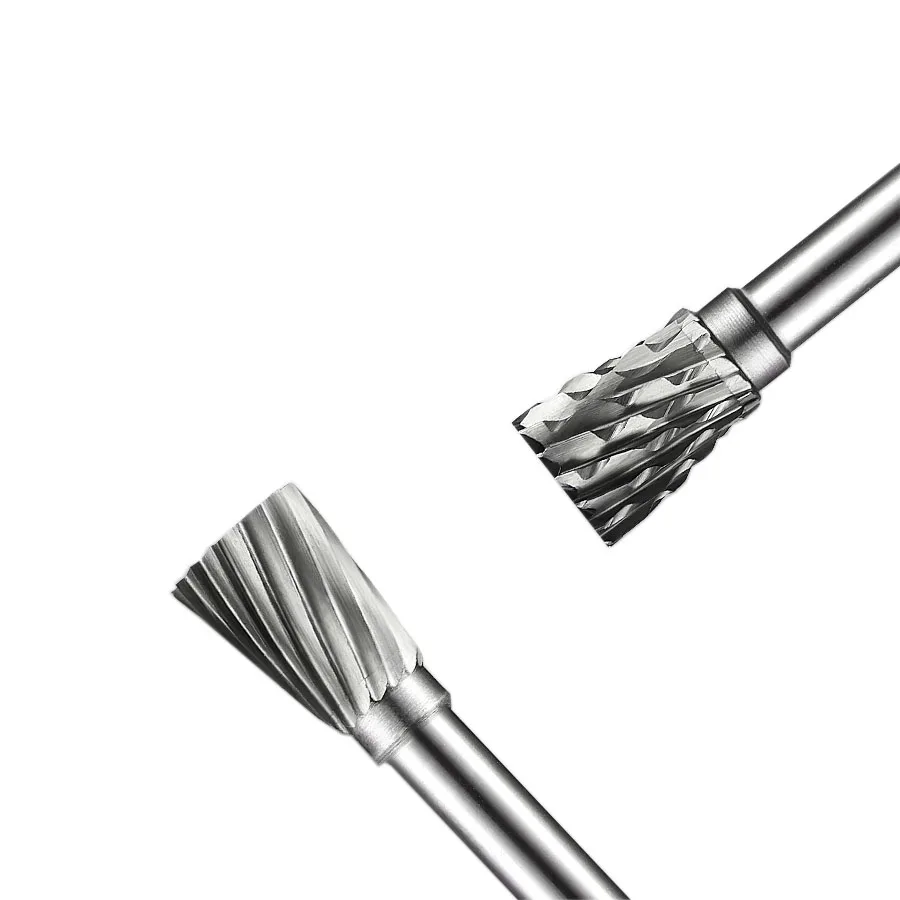 Carbide Rotary File Tungsten Steel Grinding Head N Typed Inverted Taper 3mm Shank N3 N1203M03 Milling Cutter Deburring CNC Rasp