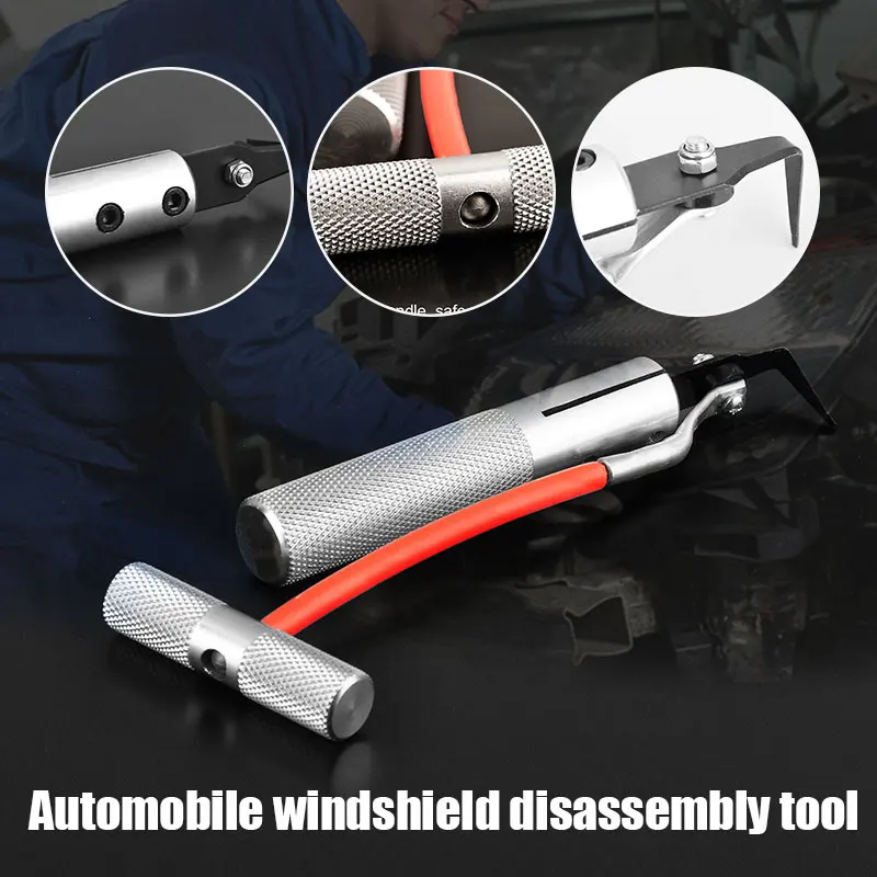 

Spot Car Windshield Glass Removal Tool with Tempered Steel Blades Anti-slip Handle Car Styling