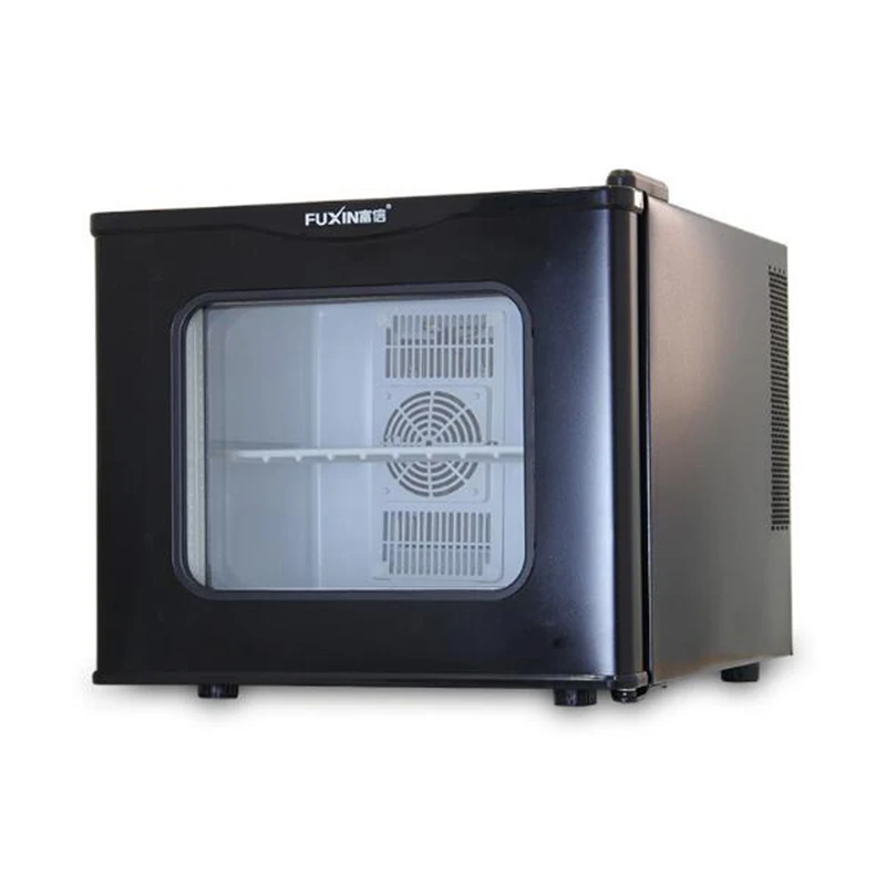 Freddo e caldo mini frigorifero Domestico mini frigo piccolo riscaldamento refrigerazione campione cabinet 17L comestic frigorifero