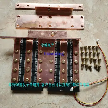 Farah capacitor Spot welder electrical panel parts 96 tube board copper rods hand welding machine 96 228mos tube