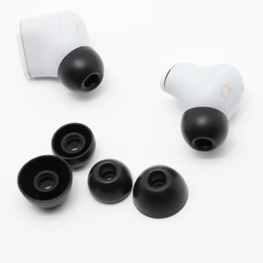 POYATU Phòng Thu Búp Silicone Eartips Dành Cho Tai Nghe Kiểu Beats Studio Nụ Đầu Thay Thế Trong Đầu Tai Nụ Tai Tay S/M/L