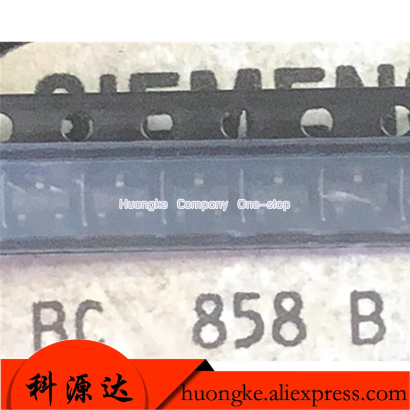 100PCS/LOT BC858B Mark 3K  BC858C 3L BC858A 3J BC857A 3E BC857B 3F BC857C 3G BC856A 3A BC856B 3B Trans GP BJT PNP 30V 0.1A SOT23