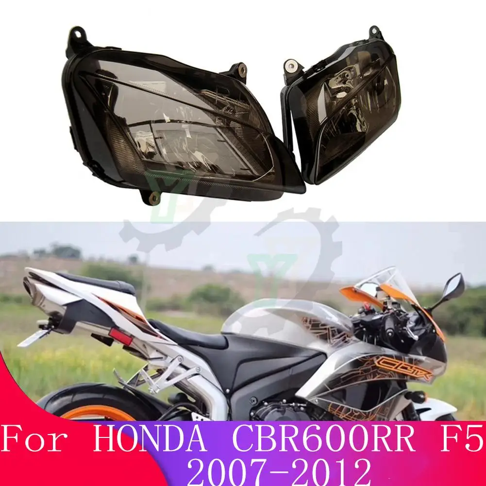 07-12 CBR 600 RR Motorcycle Front Headlight Headlamp Head Light Lighting Lamp For Honda CBR600RR 2007 2008 2009 2010 2011 2012