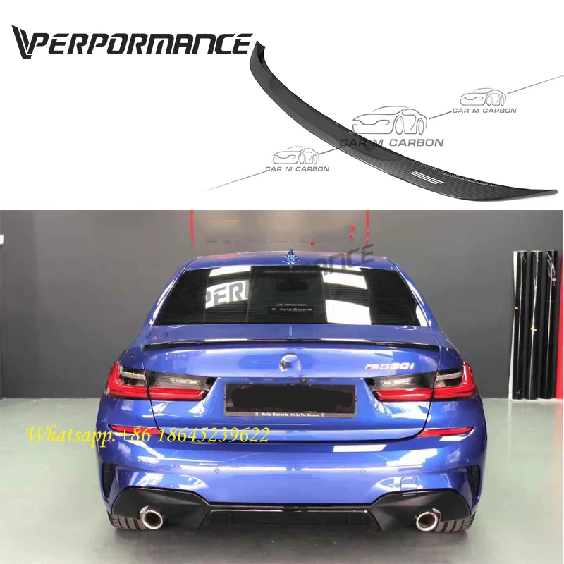 

G20 G28 MP design rear wing for 2020y G20 dry carbon roof spoiler g28 carbon fiber rear spoiler