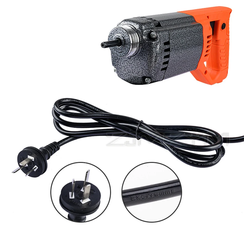 Z1D-50-1L 220V 1250W باليد ملموسة هزاز + 1.5M تهتز الرمح الصناعية المحمولة المكونات في هزاز ملموسة هزاز