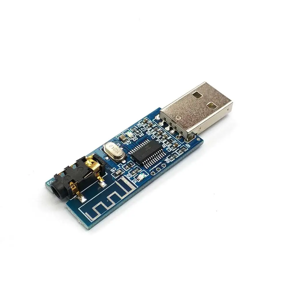 USB Bluetooth 4,0 аудио приемник беспроводной модуль Bluetooth голосовой плеер со светодиодной индикаторной платой