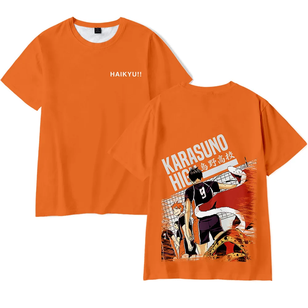 Anime Haikyuu 3D T Shirts 캐주얼 보이 소녀 키즈 패션 Streetwear 인쇄 된 티셔츠 만화 남성 여성 어린이 Cool Tops Tee