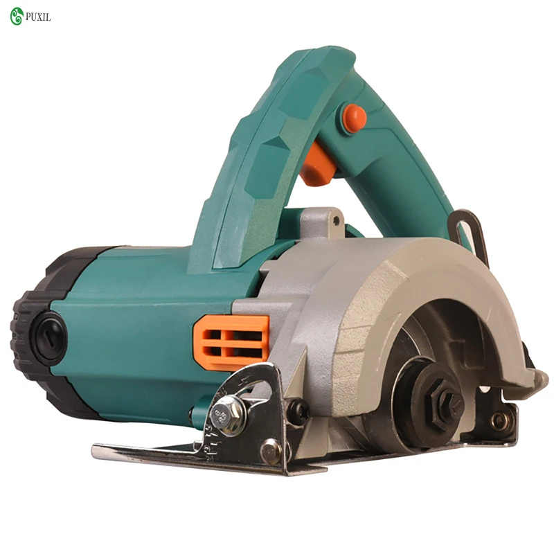 

220V Electric Wood Stone Tile Cutting Machine Concrete Slotting Machine Metal Cutting Saw Portable Marble Cutter 1280W 110MM