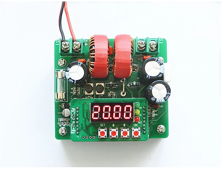 

Цифровой дисплей DC-DC DC Boost Module 400 Вт, постоянное напряжение и постоянный ток