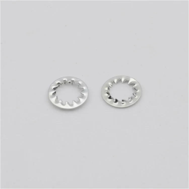 50PCS M10 Bolt Base Internal Toothed Shakeproof Washers Tooth Lock Shake Proof Washer