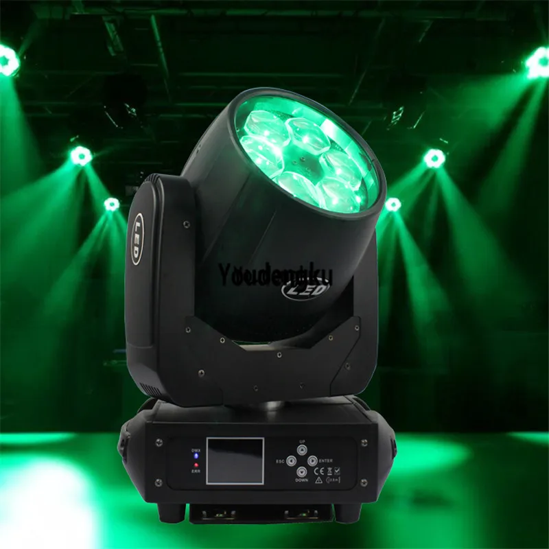 2pcs Party disco bar led mimi wash moving head ligth 6x40w rgbw 4in1 mini bee eye zoom led moving head  Show Stage Light