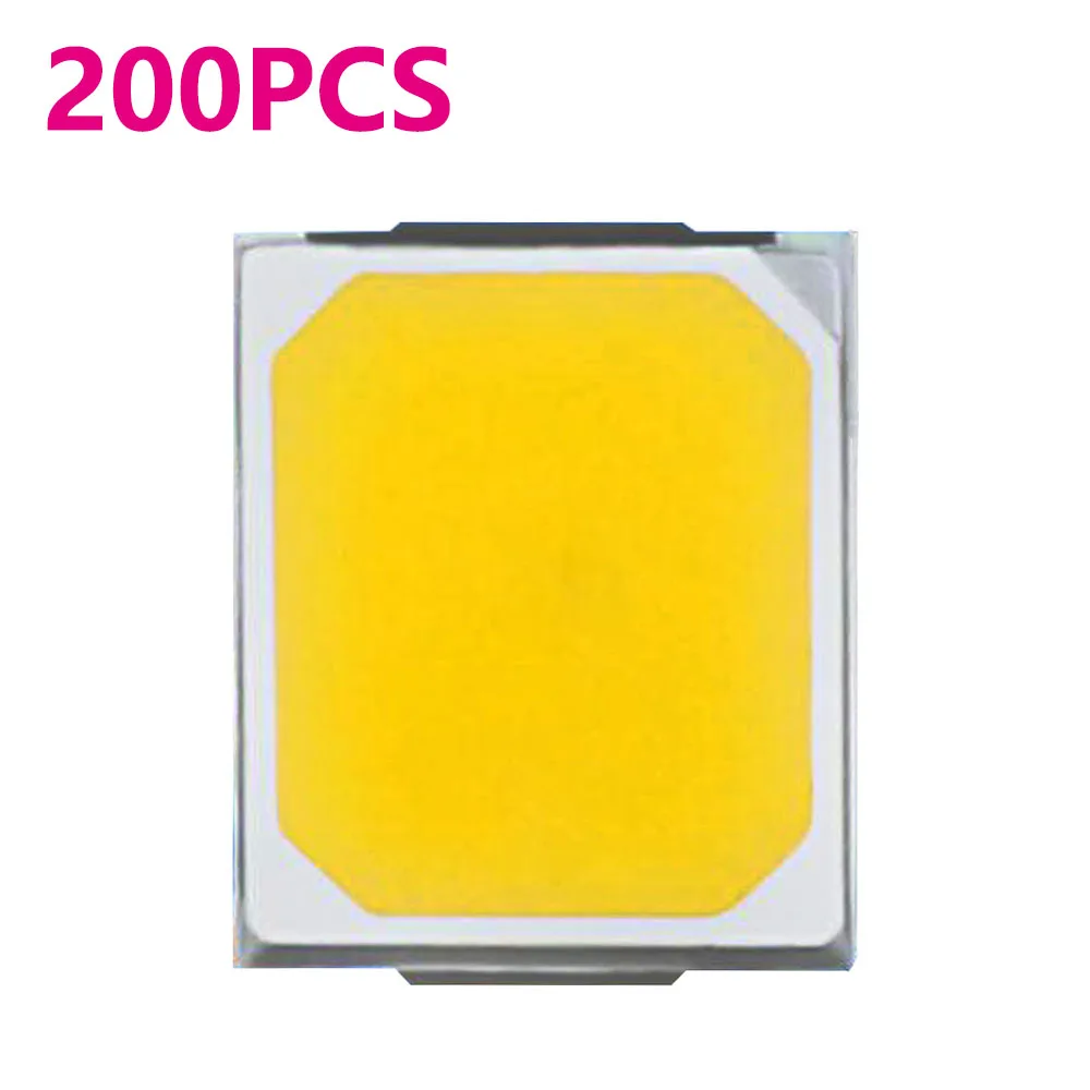 200 pz 3V 9V di alta qualità SMD2835 rame 0.5W-1W 60-65LM LED diodo luminescente Chip LED perline LED Super luminose bianco 2000K