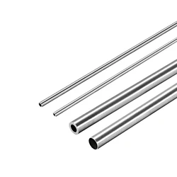 Uxcell 1pcs 2mm-5mm OD Seamless Straight Pipe Tube 304 Stainless Steel Round Tubing 0.15mm-1mm Wall Thickness 250mm Long трубка