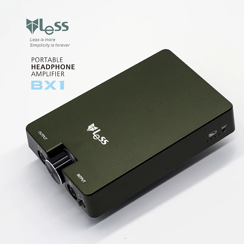 LESS BX1 Single Ended HEADPHONE AMP. Lishen portable full discrete amp