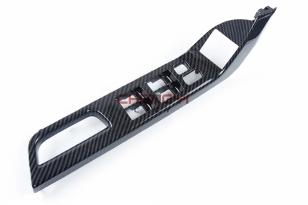 1 Stuk Lhd Windows Switch Cover Voor Lancer Ex Carbon Board Voor Lancer Gt Deur Decoratie Plaat Voor Evo 10 X Mt At Cvt