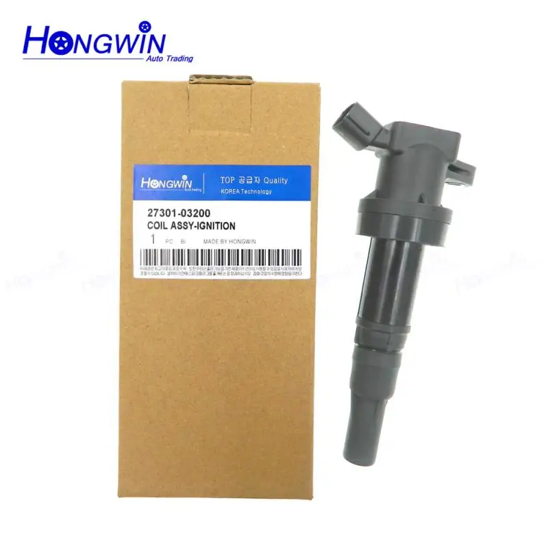 27301-03200 Ignition Coil For Hyundai Accent 2014 I25 1.4L 14-17For Kia Ceed I20 I30 12-15 1.4L  2730103200 27301 03200