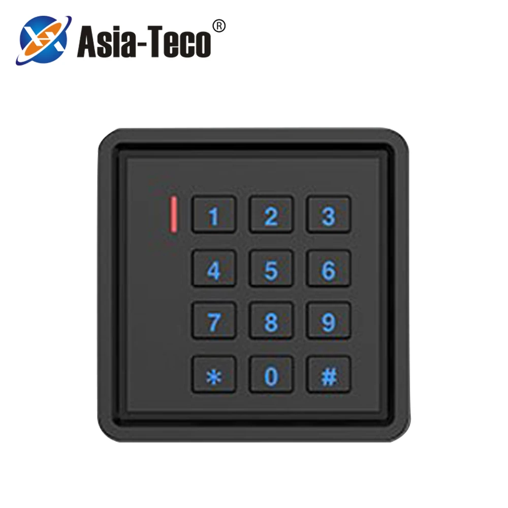 

R6 Keypad Rfid Card Reader Access Control 125KHZ RFID 13.56MHZ IC Card Waterproof IP68 Access Control keypad WG26 Reader Plastic