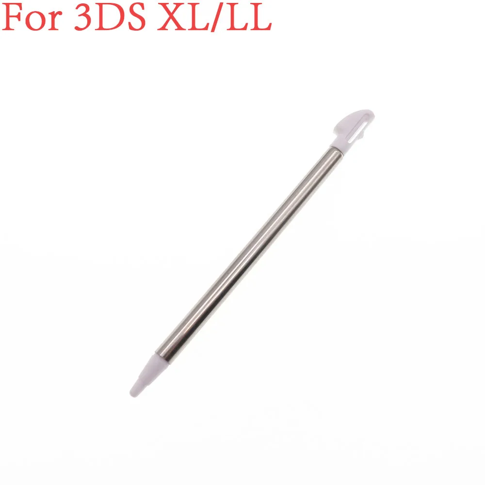 1pcs white for Nintendo 2DS 3DS New 2DS New 3DS XL LL For NDSL NDSi Metal Telescopic Stylus Pen Plastic Stylus Touch Screen Pen - Image 4