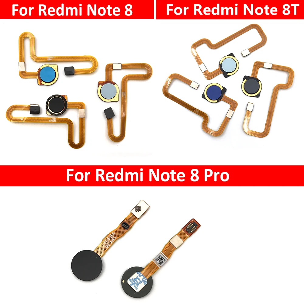 

Fingerprint Sensor Scanner Touch ID Connect Motherboard Home Button For Xiaomi Redmi Note 8 8T 8 Pro Flex Cable