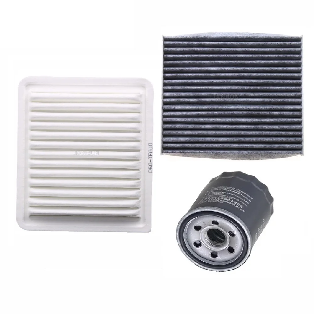 High Quality Filters For FAW D60 1.5 Air Filter+oil Filter+cabin Filter