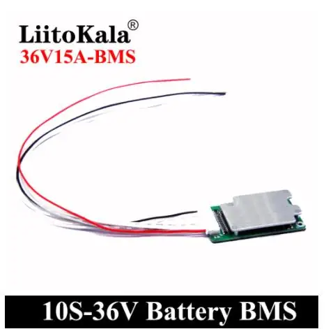 E-bike battery 10S 36V Li-ion Lithium Cell 15A 18650 Battery Protection BMS PCB Board Balance