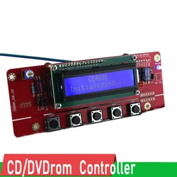 CD/DVDrom Optical Drive Controller DIY Audio player CD driver, turn to disk, IDE CD-ROM + remote control Digital Display