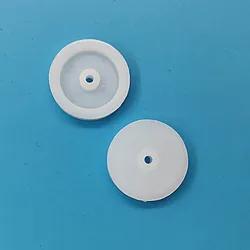 19.6*2 Plastic Pulleys Belt Roller Skating Wheel DIY Model Accessories Pulley Wheel Technology Production 19.62A
