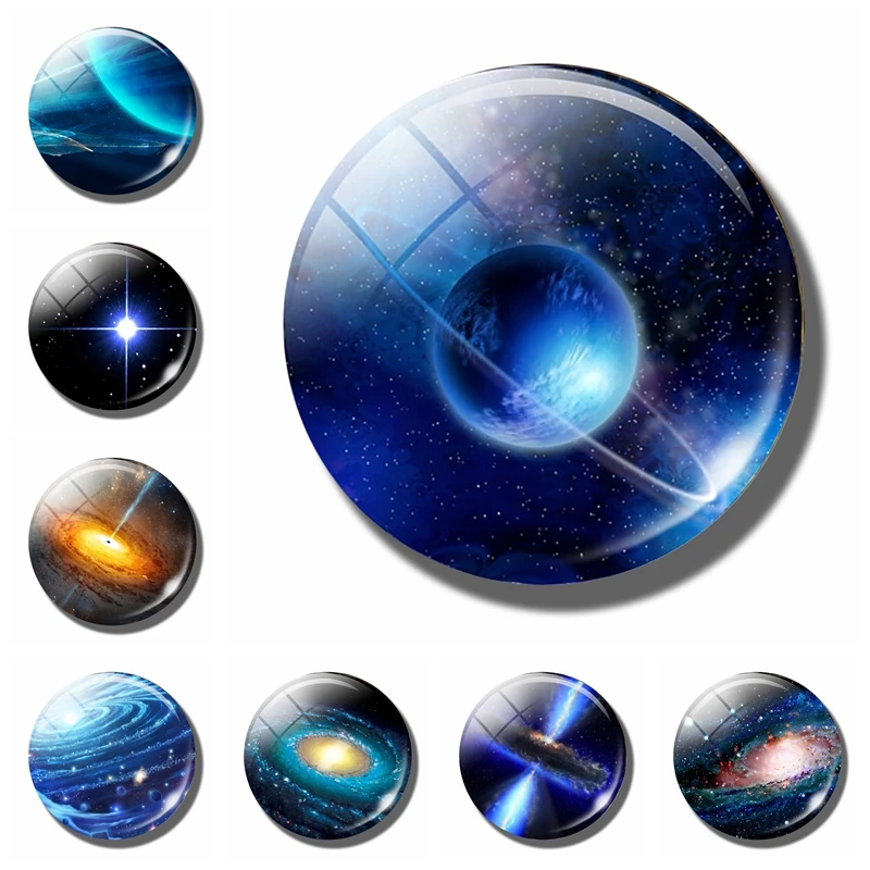 

Planet Space Fridge Magnet Universe Galaxy Stars Nebula Refrigerator Magnets Message Board Fridge Sticker Creative Home Decor