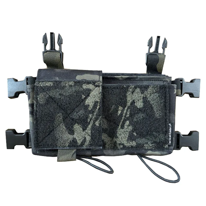 Chest Rig MK3/MK4 táctico modular con bolsa frontal - imagen 2