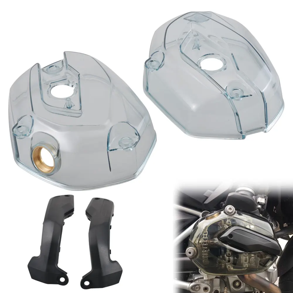 

For BMW R1200GS K50 K51 R1200RT K52 R1200R K53 R1200RS K54 Motorcycle Transparent Engine Cylinder Head Valve Covers Left Right